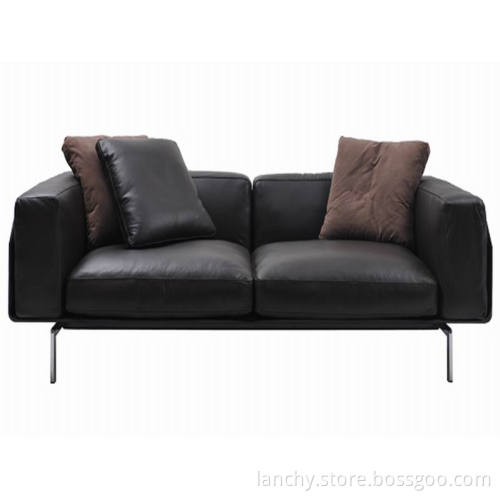 Modern Leather Sofa (SF-H225A)